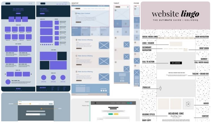 Componentes de una interfaz web